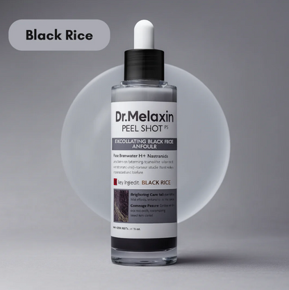 DR. MELAXIN PEEL SHOT – Dúo Exfoliante de Arroz