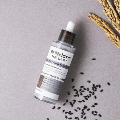 DR. MELAXIN PEEL SHOT – Dúo Exfoliante de Arroz